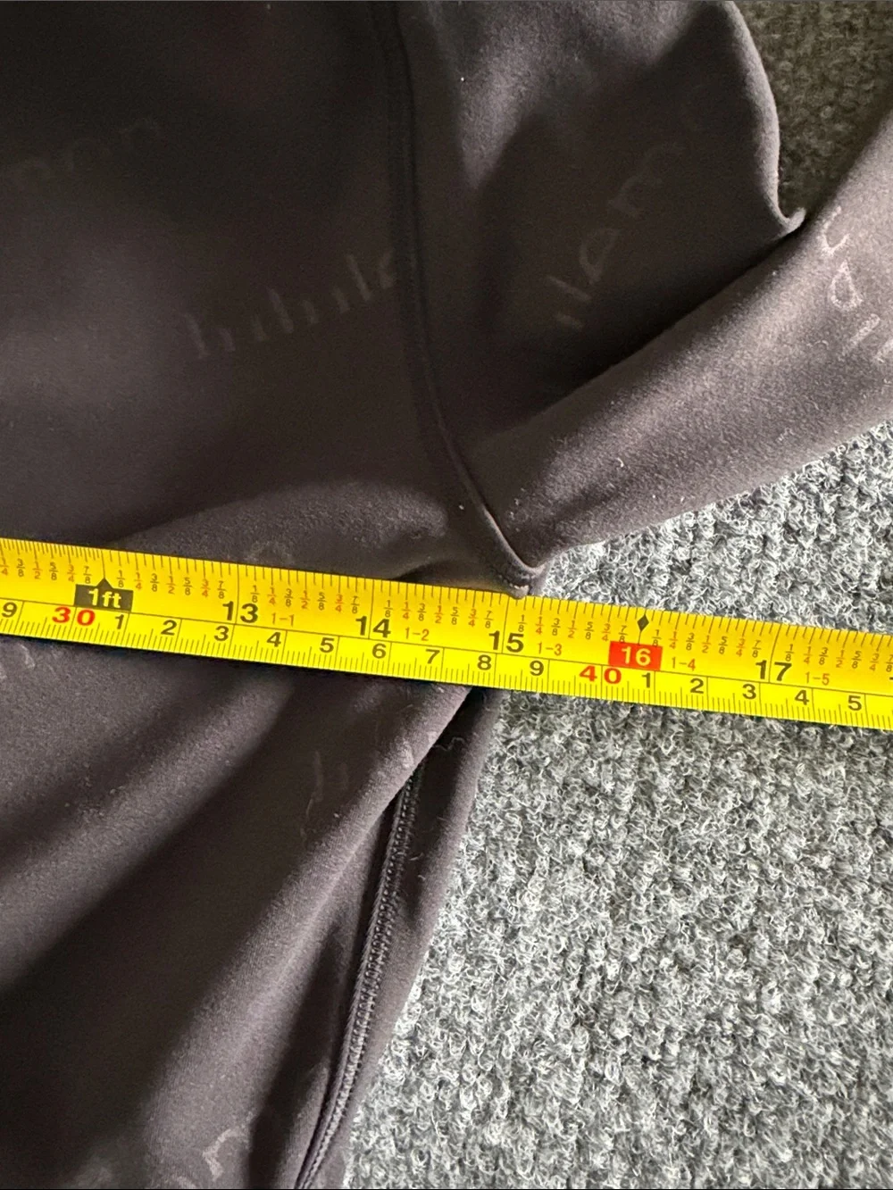 Lululemon Wunder Train Cropped Long Sleeve